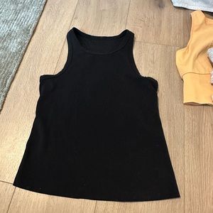 Lululemon black tank top